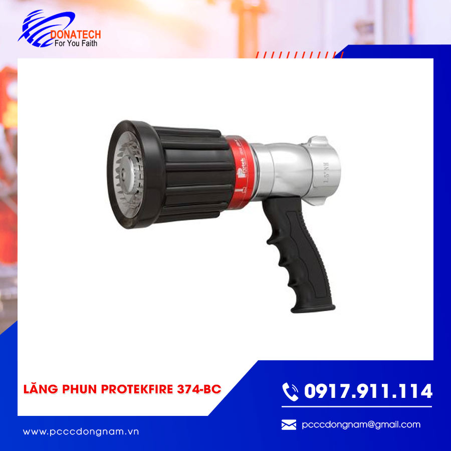 Những ưu điểm nổi bật của lăng phun Protekfire 374-BC