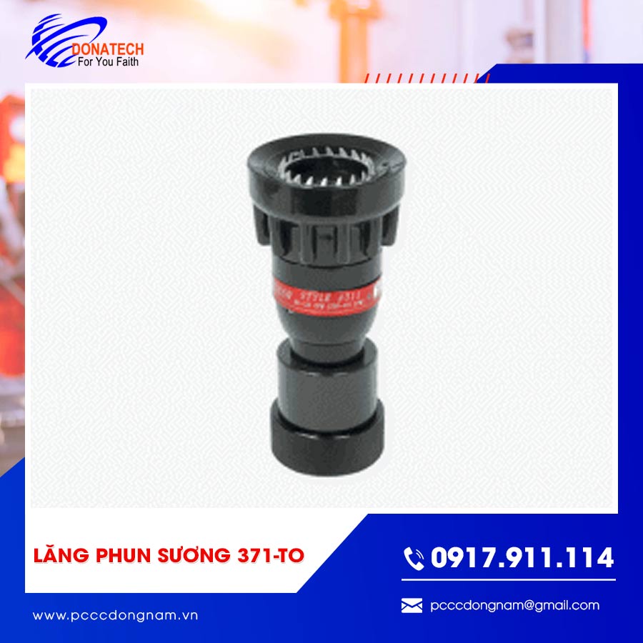 Ứng dụng của lăng phun sương 371-TO trong thực tế