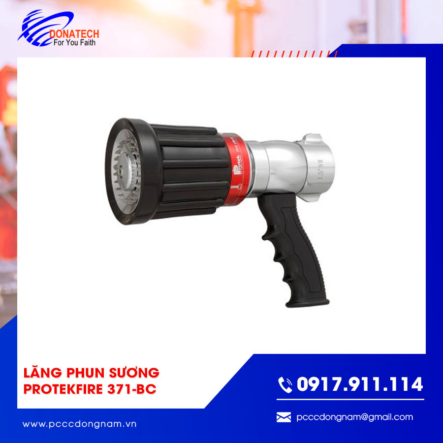 Cấu tạo của lăng phun sương Protekfire 371-BC