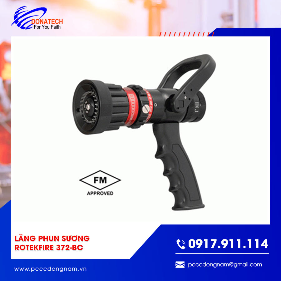 Những ưu điểm nổi bật của lăng phun sương Protekfire 372-BC