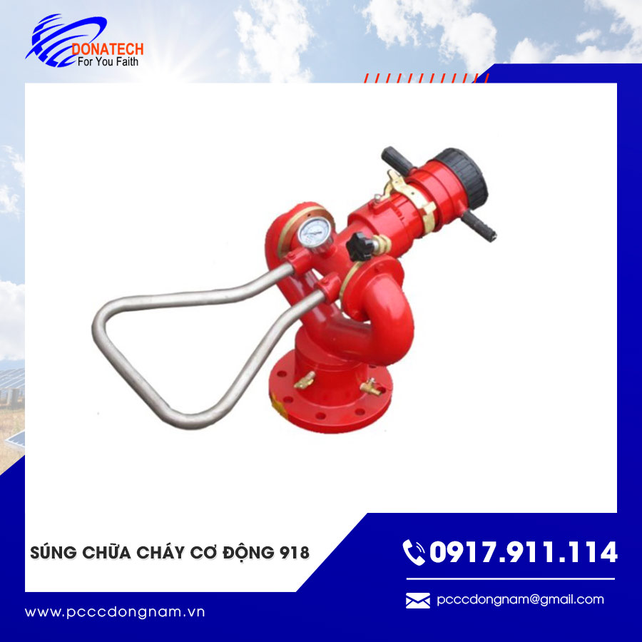 Súng chữa cháy cơ động 918 giá tốt tại PCCC Đông Nam