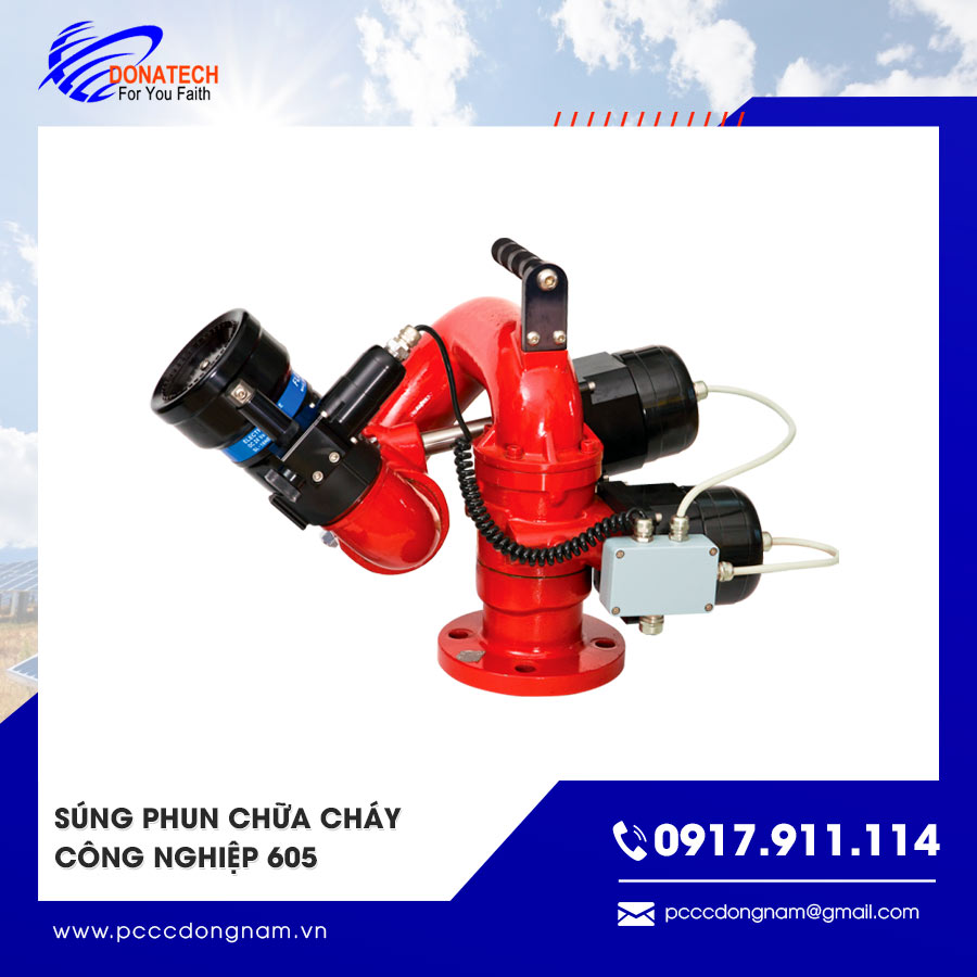 Súng phun chữa cháy công nghiệp 605 số lượng lớn