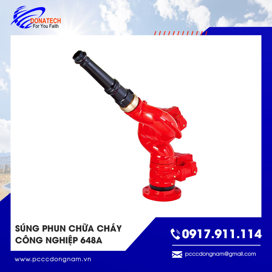 Súng phun chữa cháy công nghiệp 648A chính hãng