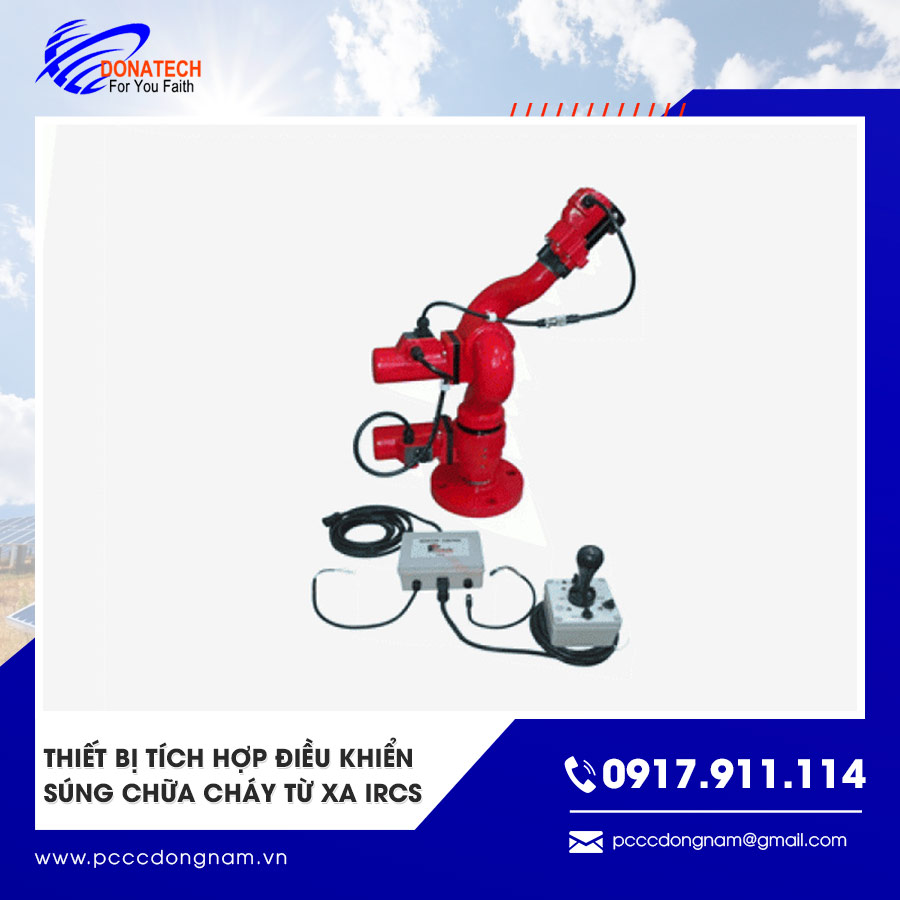 Thiết bị tích hợp điều khiển súng chữa cháy từ xa IRCS chính hãng