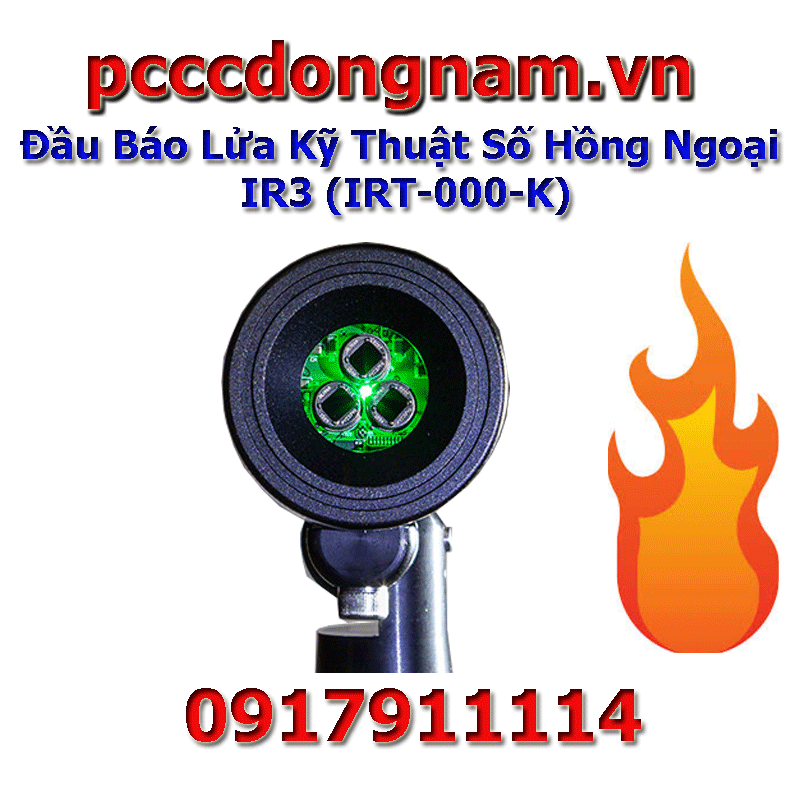 Đầu Báo Lửa Kỹ Thuật Số Hồng Ngoại IR3 (IRT-000-K)-Hệ thống báo cháy thông minh