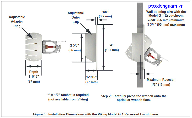 Đầu Phun Chữa Cháy VK344