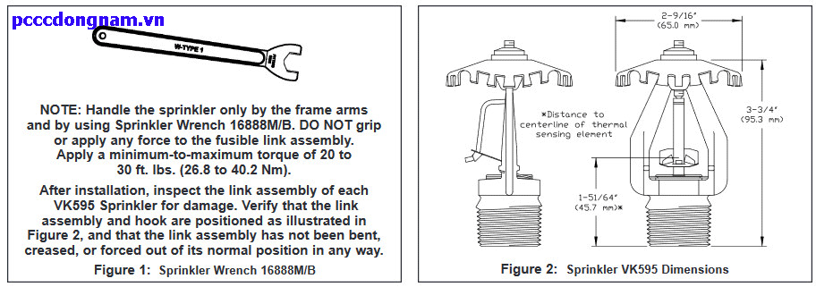 Đầu Phun Mở Rộng Viking VK595