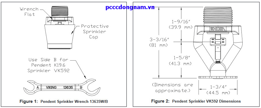 Đầu Phun Phản Hồi Tiêu Chuẩn VK592