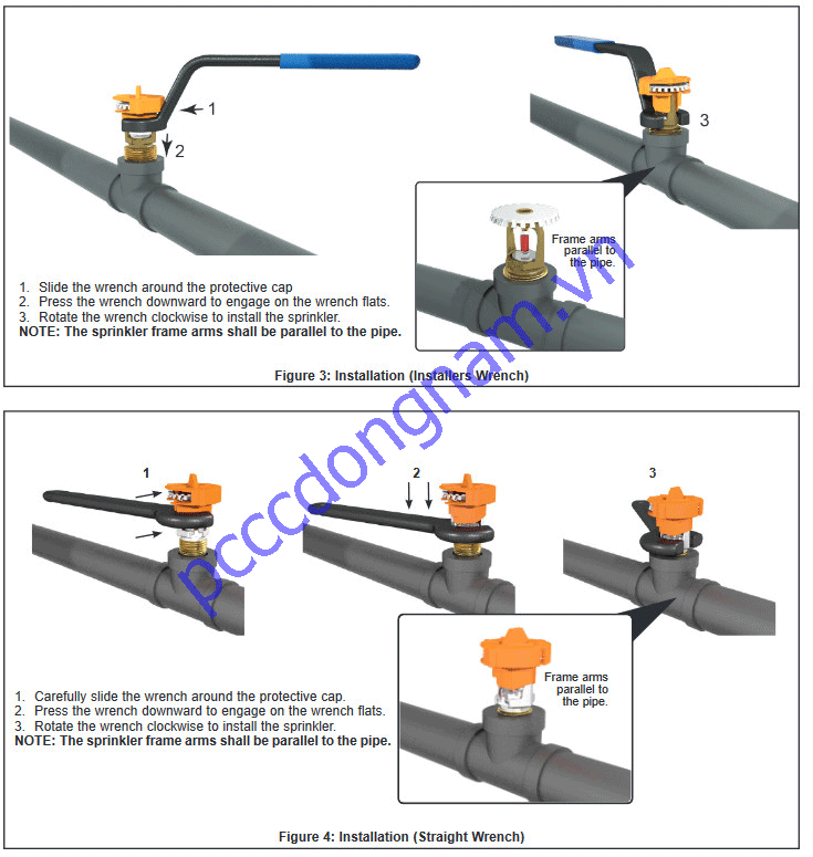 Đầu Phun Sprinkler Viking VK1001