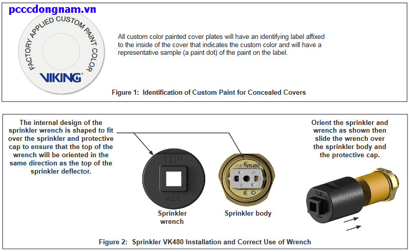 Đầu Phun Viking Chữa Cháy VK480
