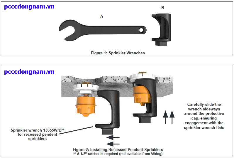 Đầu Phun Viking Chữa Cháy Khu Dân Cư VK470