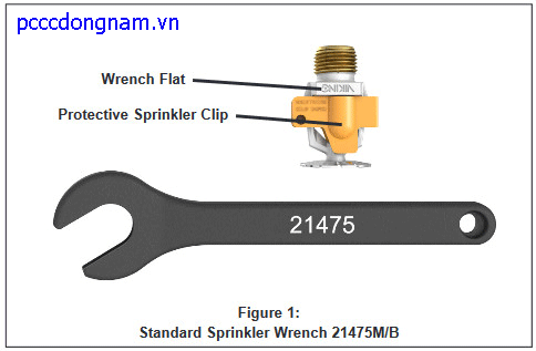 Viking Fire Sprinkler Wrench 10896W/B