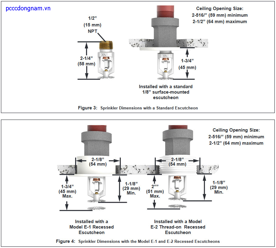 Đầu Phun Viking VK303