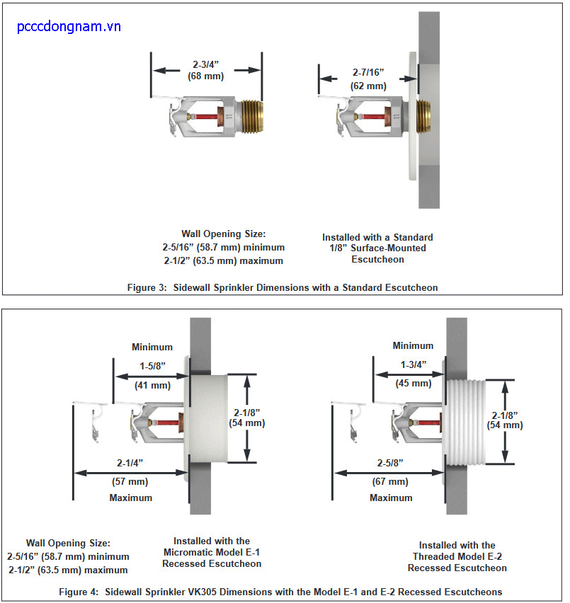 Đầu Phun Viking VK305