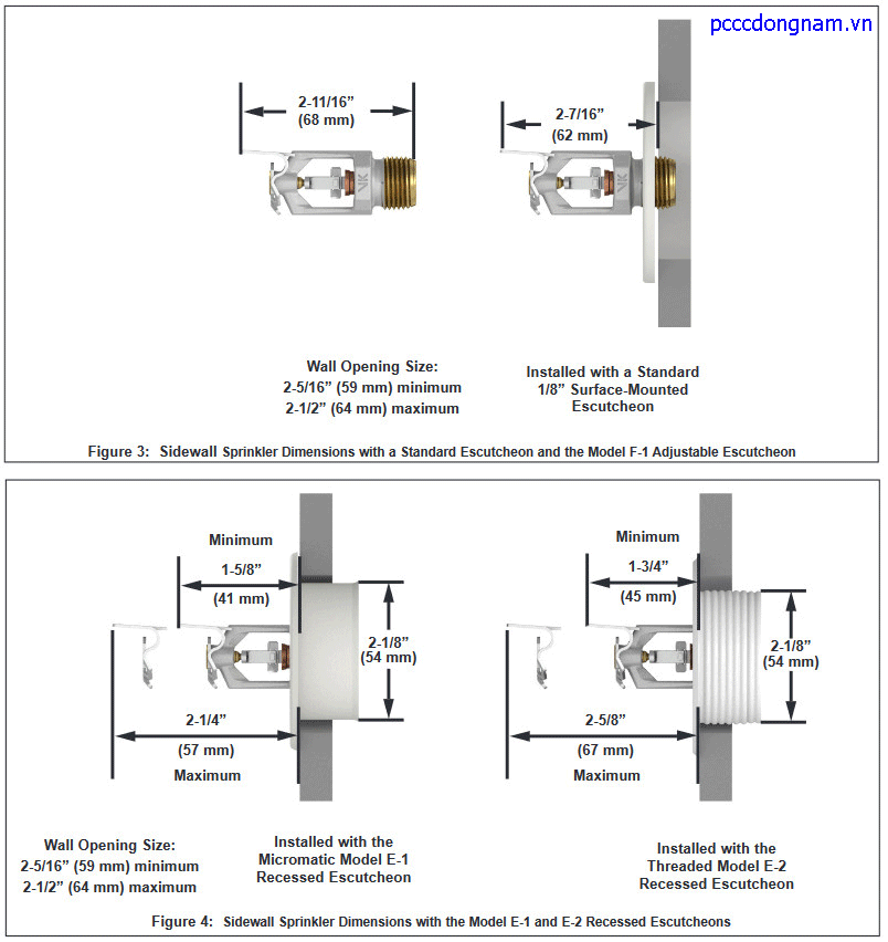 Đầu Phun Viking VK308