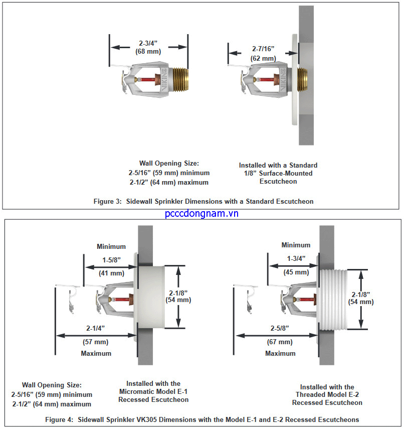 Đầu Phun Viking VK333