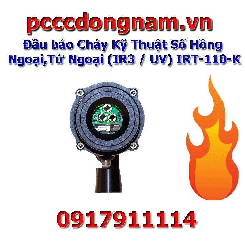Đầu báo Cháy Kỹ Thuật Số Hồng Ngoại,Tử Ngoại (IR3 / UV) IRT-110-K