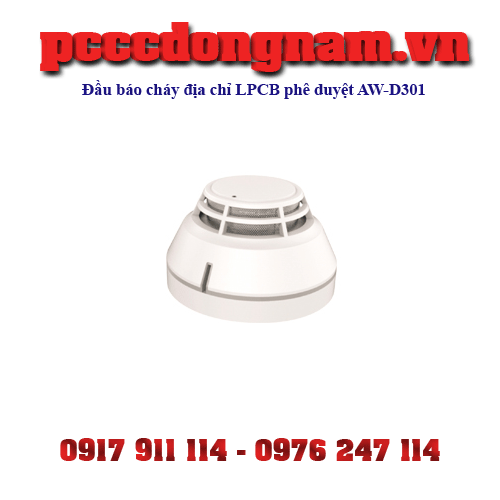 Đầu báo cháy địa chỉ LPCB phê duyệt AW-D301