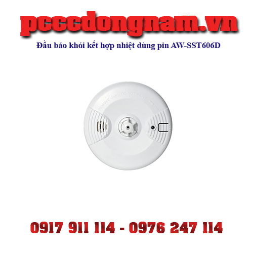 Đầu báo khói kết hợp nhiệt dùng pin AW-SST606D