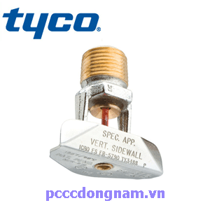 Đầu phun Sprinkler Hướng Xuống Thẳng Đứng Tyco Ty 3488-Hệ thống FM200