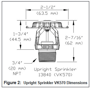Đầu phun Viking VK570