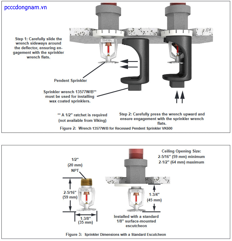 Đầu Phun Viking VK600