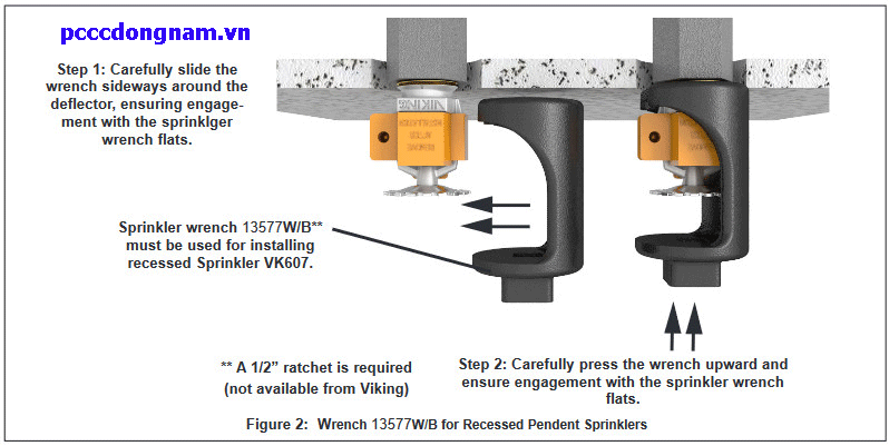 Đầu phun Viking VK607