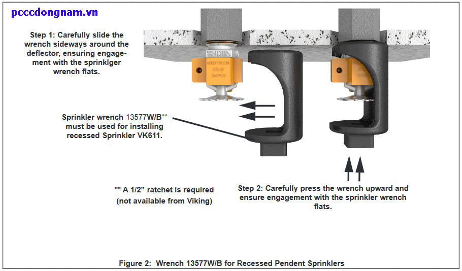 Đầu phun Viking VK611