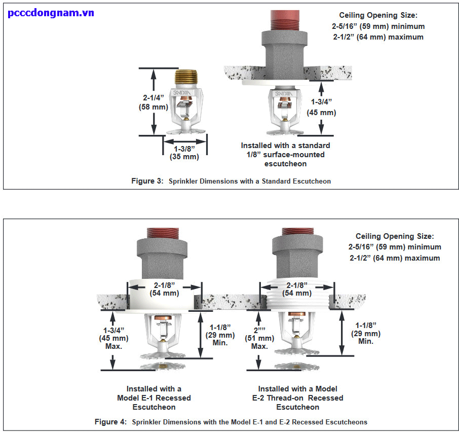 Đầu phun Viking VK611