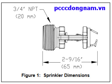 Đầu phun phản ứng nhanh hướng ngang VK630