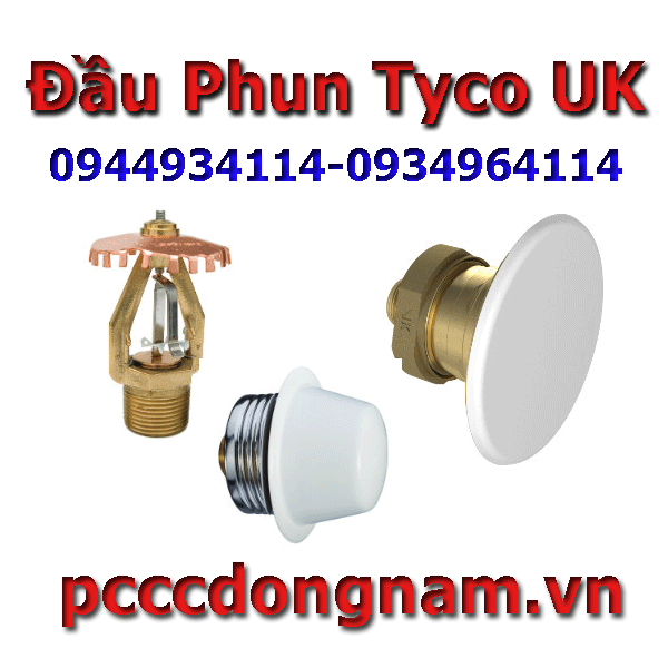 Đầu Phun Sprinkler Tyco quay xuống Model ESFR-17 Đầu Phun Sprinkler Tyco quay xuống Model ESFR-17