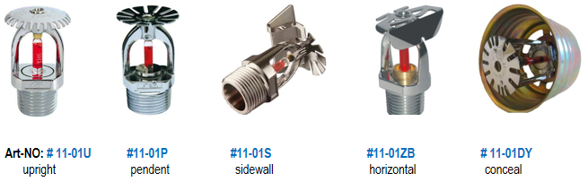 Đầu phun chữa cháy loại ZST