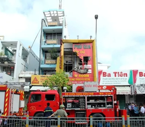 4 người thiệt mạng trong đám cháy ở thành phố Hồ Chí Minh