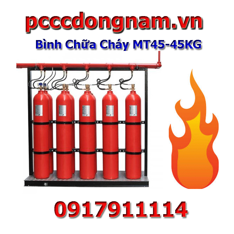 Bình Chữa Cháy CO2 MT45 45kg, Trung Quốc