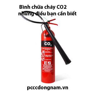 Bình chữa cháy CO2 những điều bạn cần biết