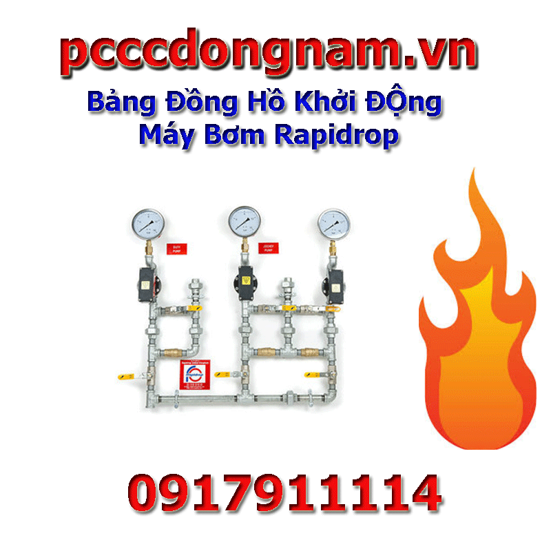 Bảng Đồng Hồ Khởi ĐỘng Máy Bơm Rapidrop-Van Giảm Áp Bảng Đồng Hồ Khởi ĐỘng Máy Bơm Rapidrop-Van Giảm Áp
