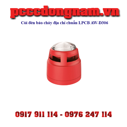 Còi đèn báo cháy địa chỉ chuẩn LPCB AW-D306