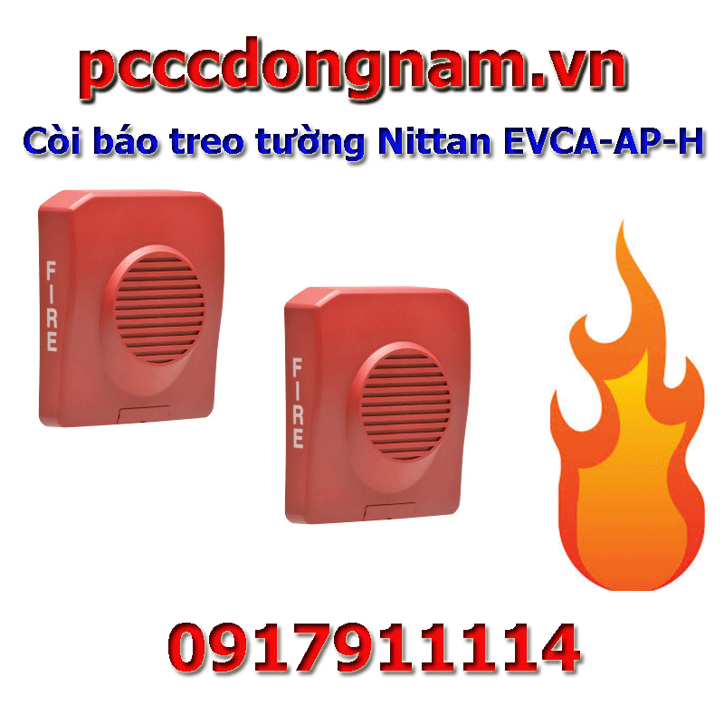 Còi báo treo tường Nittan EVCA-AP-H (Thiết bị báo cháy thường)