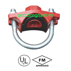 Cùm chữ U nhánh có ren (U-bolt mechanical tee with threaded branch)