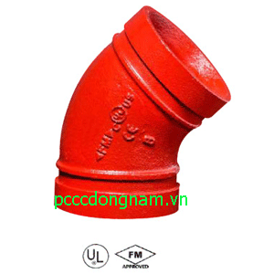 Genuine 45 degree contraction TPMCSTEEL,Grooved 45 elbow