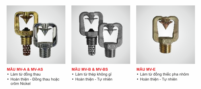 ĐẦU PHUN VẬN TỐC VỪA - SPRAY CHÍNH HÃNG HD FIRE INDIA