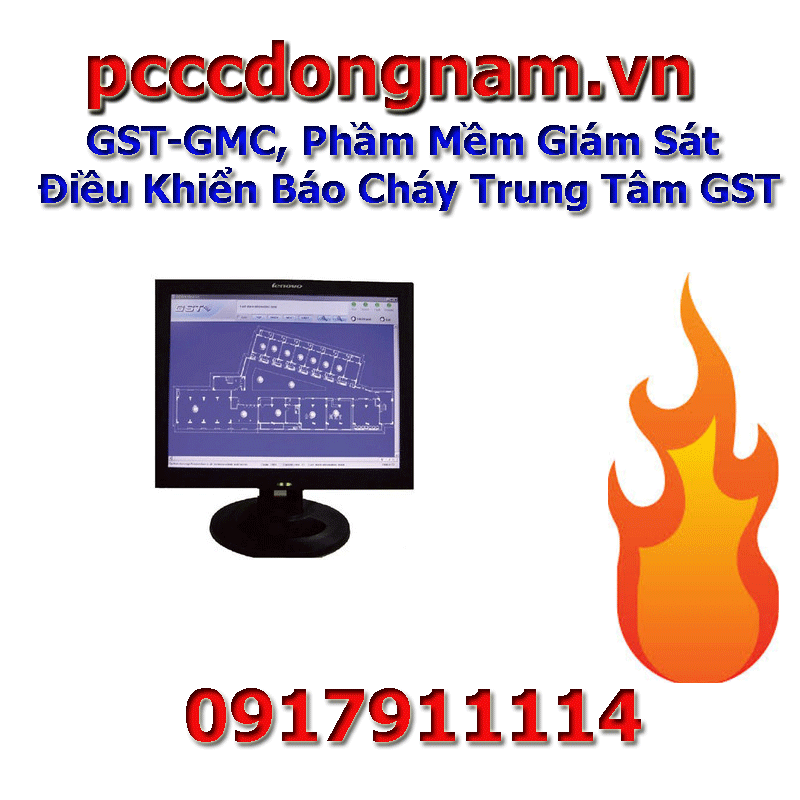 GST-GMC, Phầm Mềm Giám Sát Điều Khiển Báo Cháy Trung Tâm GST
