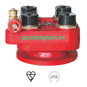 Họng tiếp nước chữa cháy 04 ngõ vào
