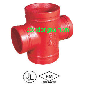 Grooved reducing cross coupling, pccc accessories (Grooved reducing cross) Grooved reducing cross coupling, pccc accessories (Grooved reducing cross)