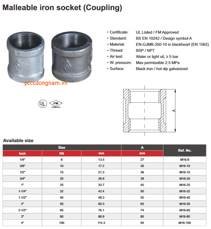 khớp nối sắt TPMCSTEEL