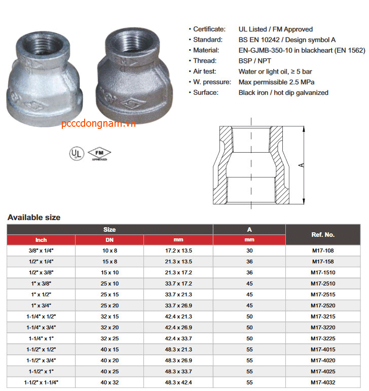 khớp nối sắt TPMCSTEEL