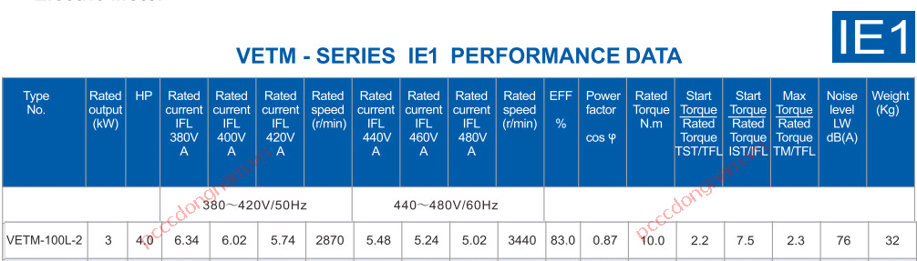 VERSAR PUMP VETM-100L-2 VERSAR PUMP VETM-100L-2