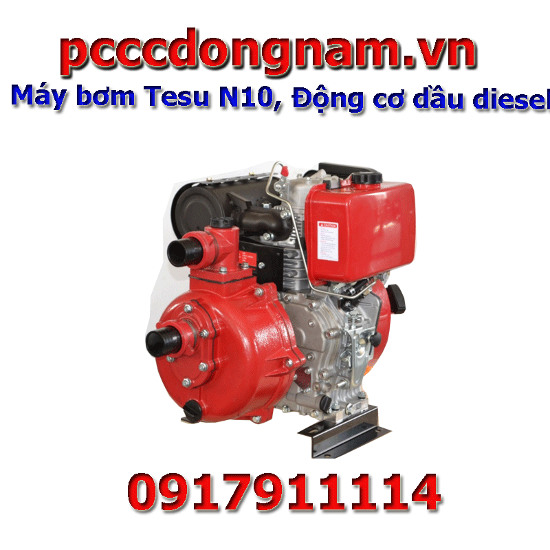 Máy bơm Tesu N10, Động cơ dầu diesel