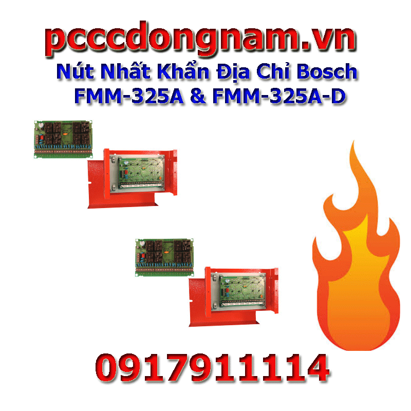 Mô đun Bosch 8 rơ le D7035 & D7035B, Thiết bị pccc Đông Nam