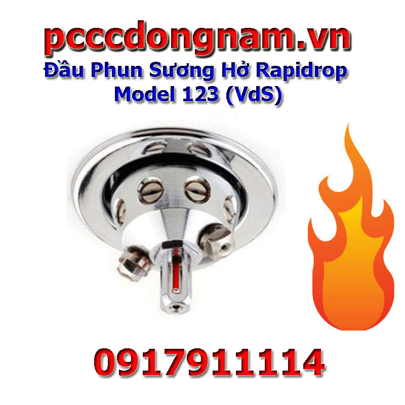 Đầu Phun Sương Hở Rapidrop Model 123 (VdS)